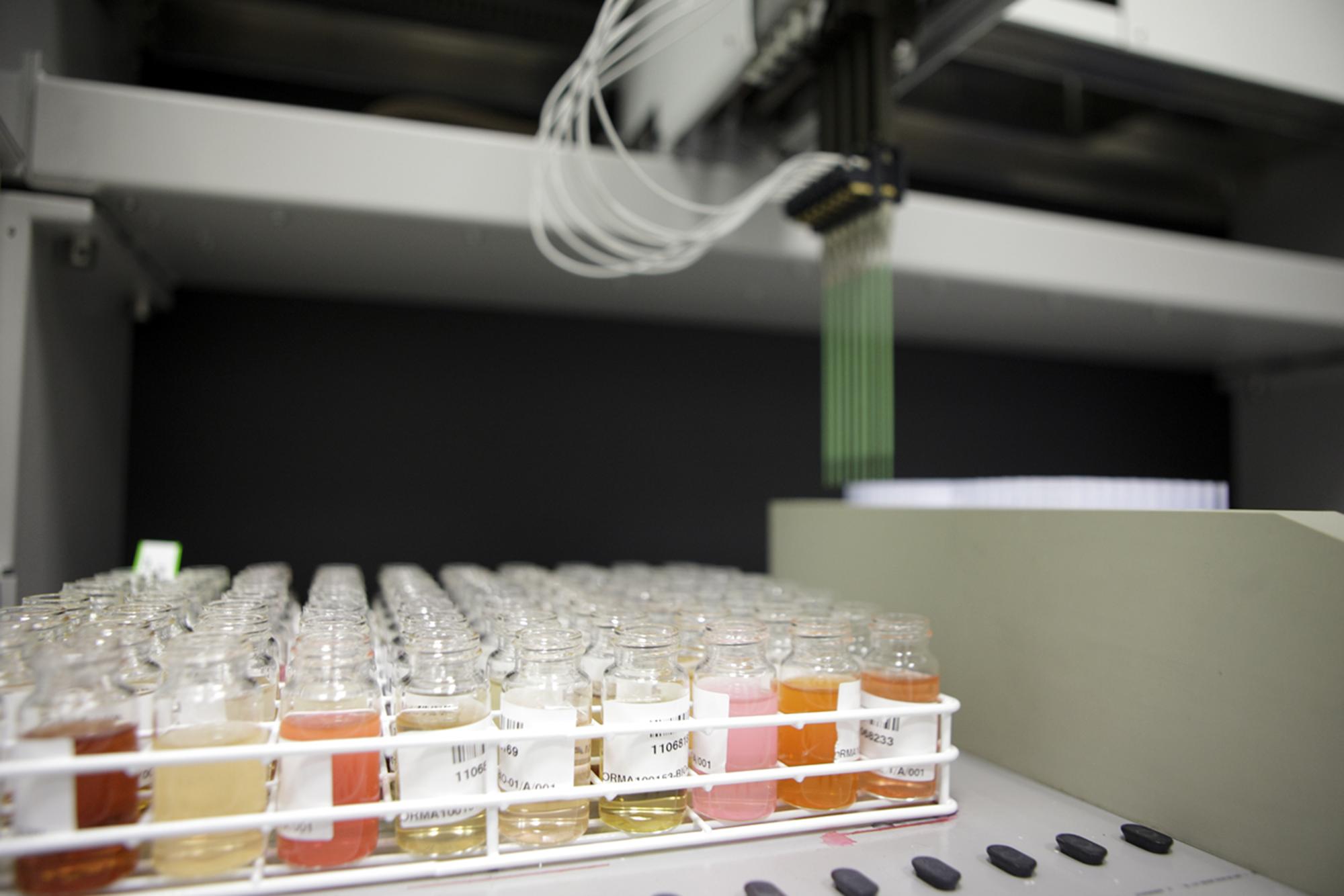 Pruebas en laboratorio